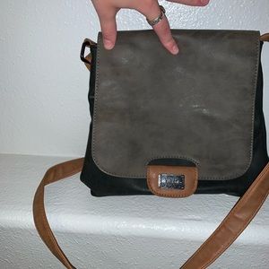 Liz Soto over the shoulder purse